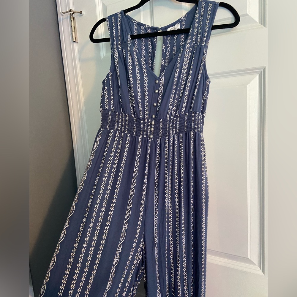 Women’s Pants romper size L blue